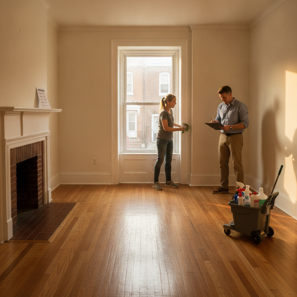 Home 6 move out cleaning philadelphia security deposit