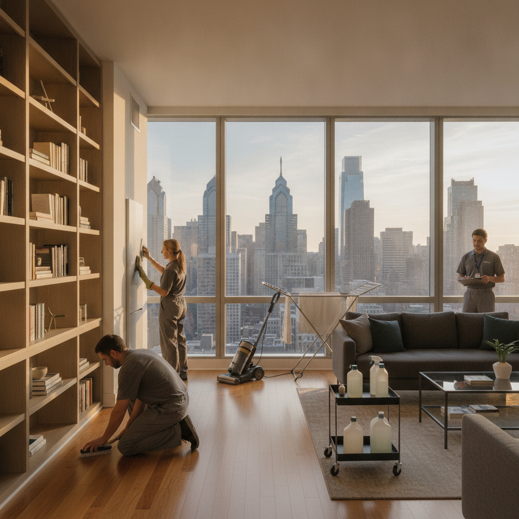 Home 6 deep clean center city high rise apartment philadelphia